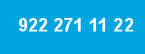 922 271 11 22
